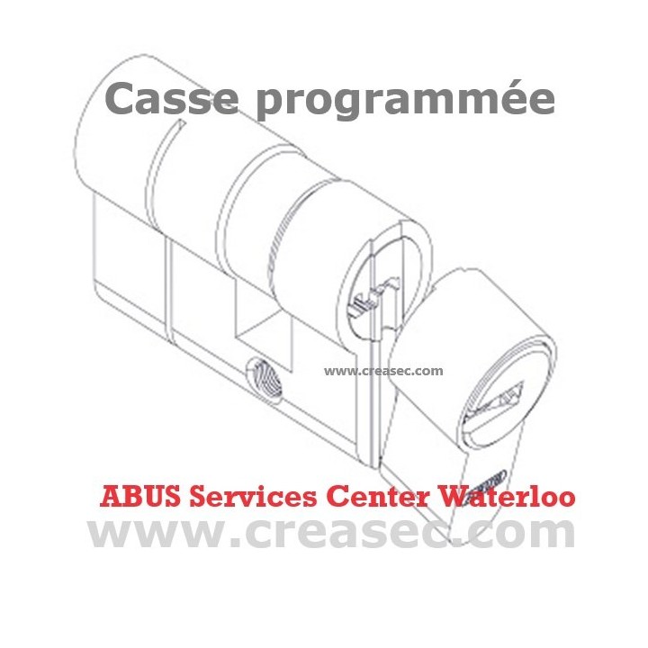 Abus D6 à bouton 5 clés