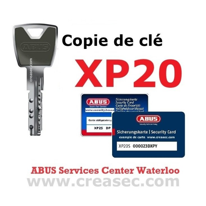 double cle Abus XP20