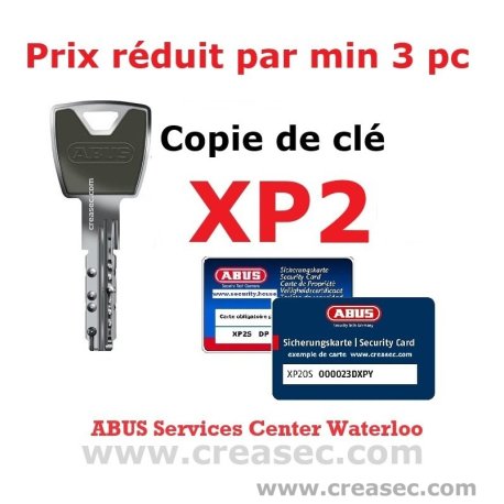 sleutels Abus XP2S