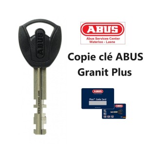 copie clé  Abus Granit