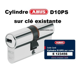 Faire cylindre Abus D10 PS sur code