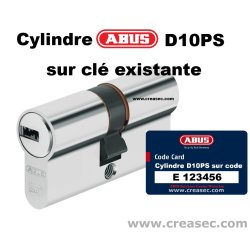 Faire cylindre Abus D10 PS sur code