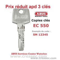 Copie clé ABUS EC550