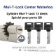 Cylindre Multlock 13 dents g-block