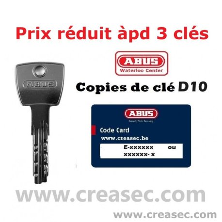 Clé ABUS D10 du brico