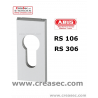Rosace pour porte aluminium et PVC
