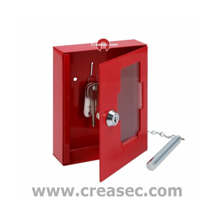 Boîtier de secours avec marteau