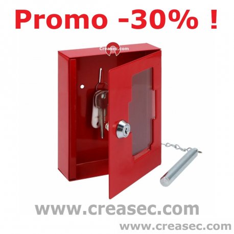 promo boitier secours avec marteau 