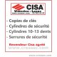 cylindres et clés Cisa en Belgique