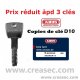 Abus D10 sleutel op code