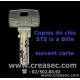 Copie clé STS ix a bille