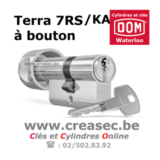Cylindre Dom Terra à bouton même clés