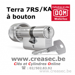 Cylindre Dom Terra à bouton même clés