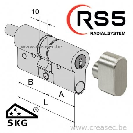 Cylindre Cisa RS 5 Bouton