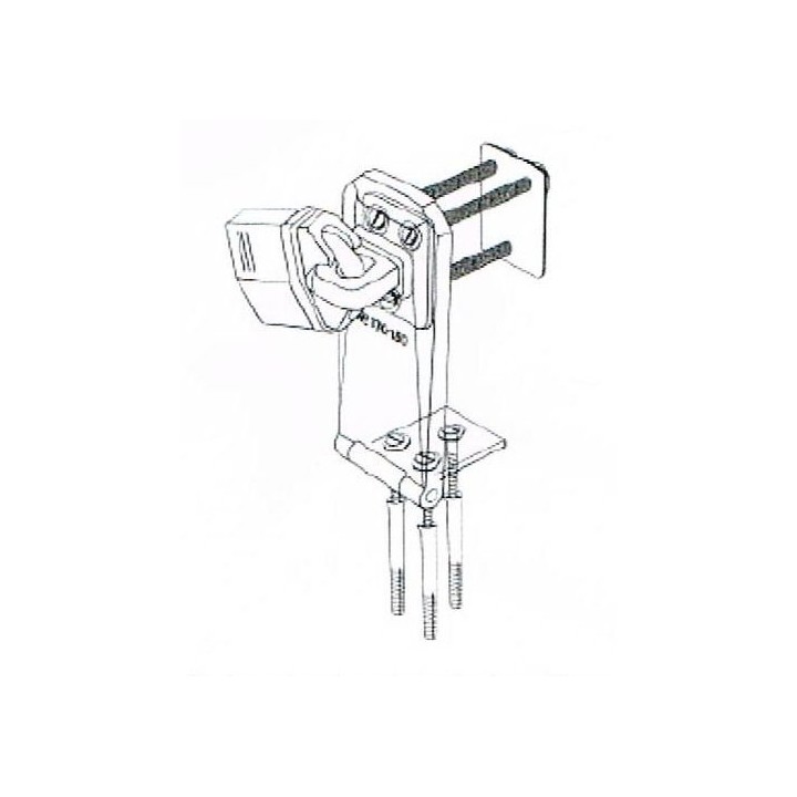 Verrou Abus spécial portes de garage