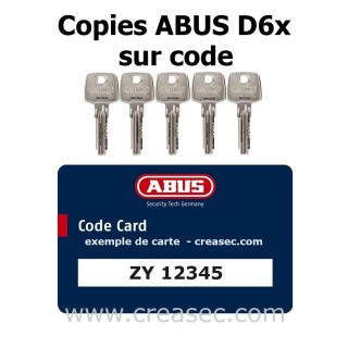 refaire une copie de clé abus d6