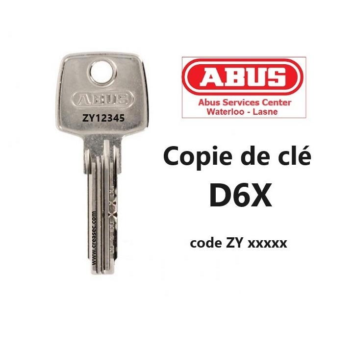 Duplicaatsleutel Abus D6
