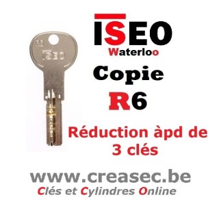 copies de clés ISEO R6 en 5 minutes