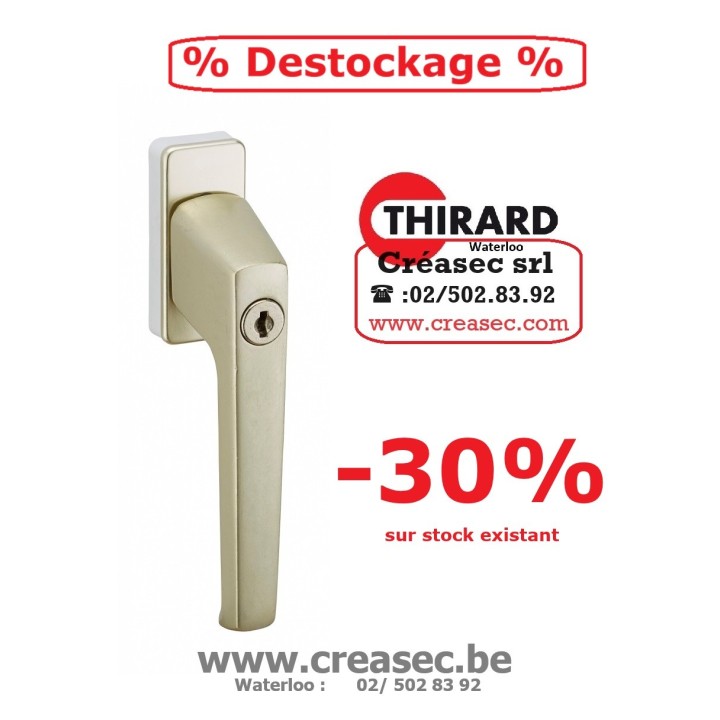 Bequille, poignée a clé Thirard