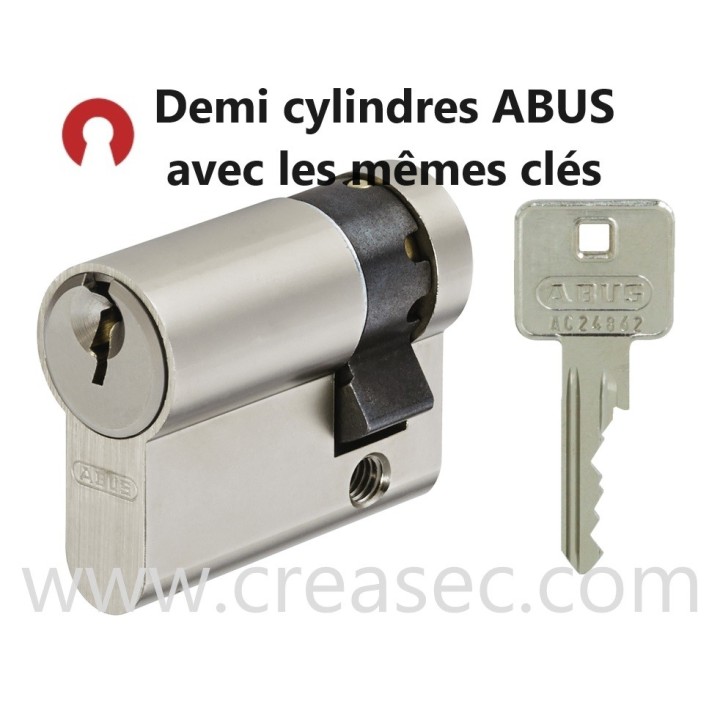 ABUS cylindre débrayable avec les mêmes clés