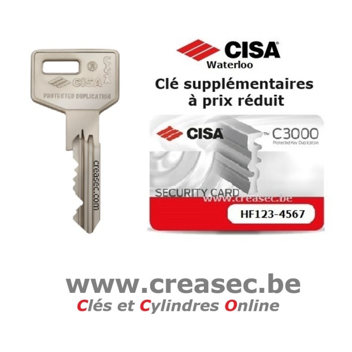 clé cisa prix reduit
