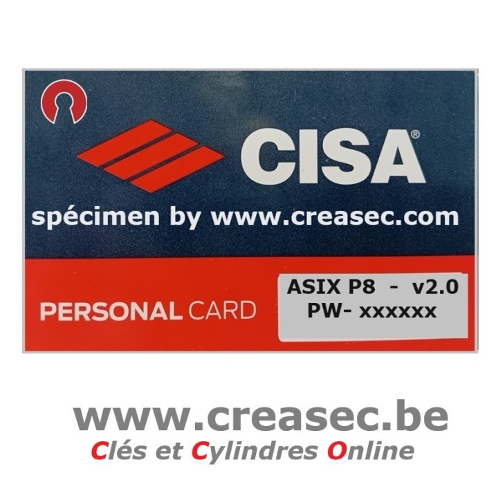 Cisa Asix sleutel op code DxxxxxAM