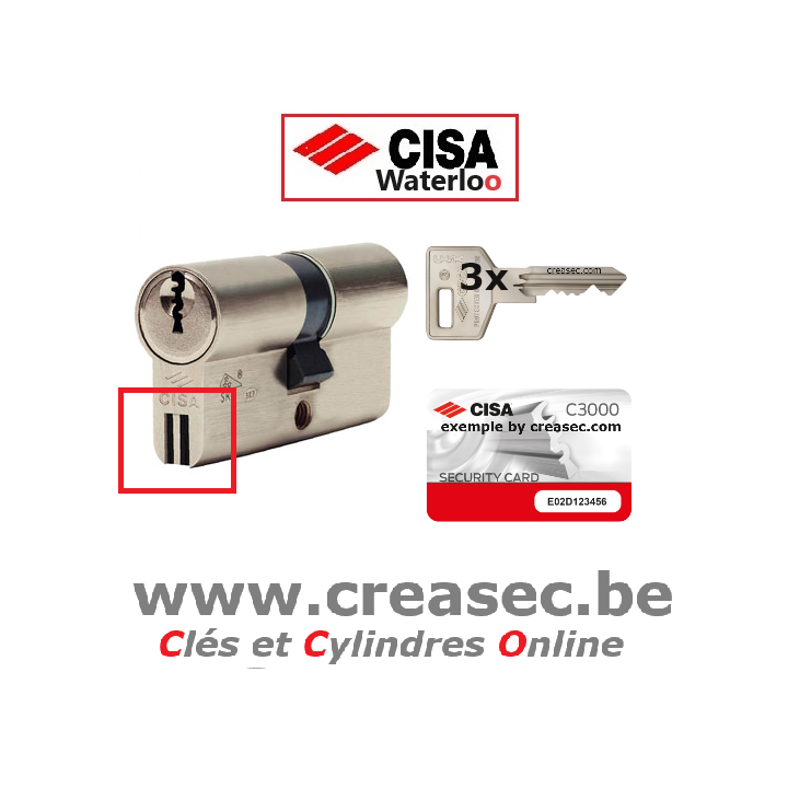 Cisa C3000 certificaatcilinder