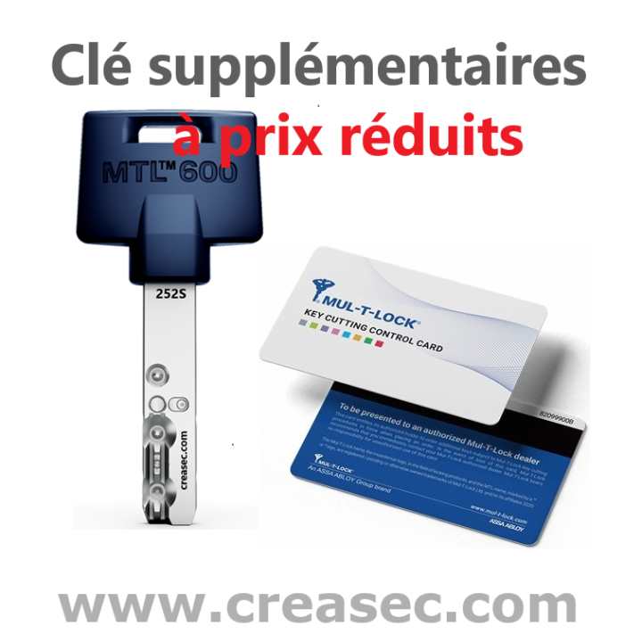 Mul-T-Lock 266S crémaillère 10 dents