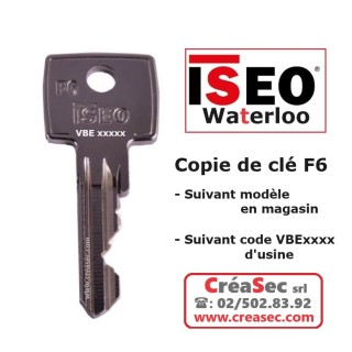 copie de clef f6 ISEO