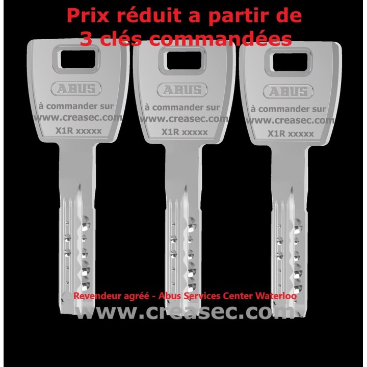 double de clé ABUS X12R