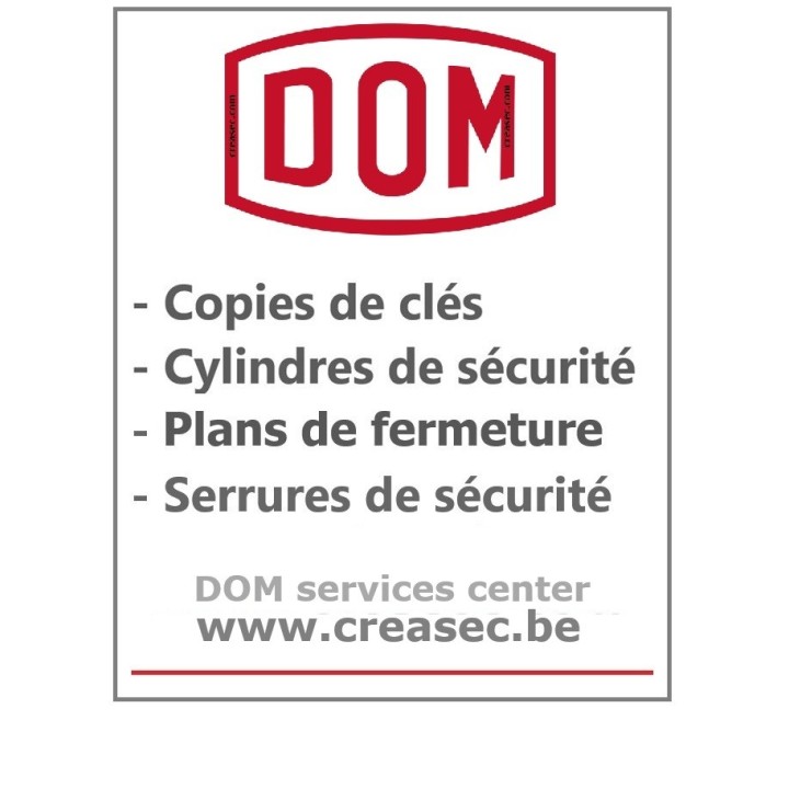 Veiligheidscilinders DOM KA