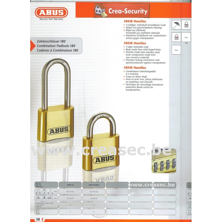 Cadenas Marine 180IB/50