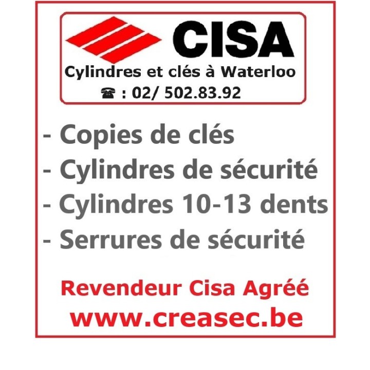 Cylindre Cisa AP4 sur clé existante