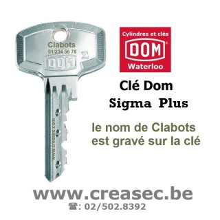 copie clé dom de clabots
