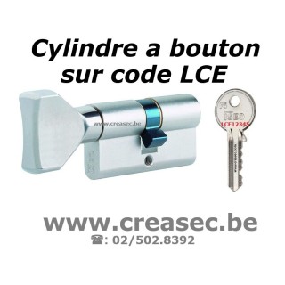 Cylindre a bouton iseo sur code