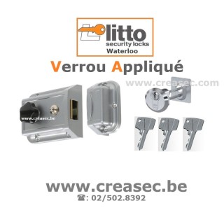 verrou appliqué porte d'entree