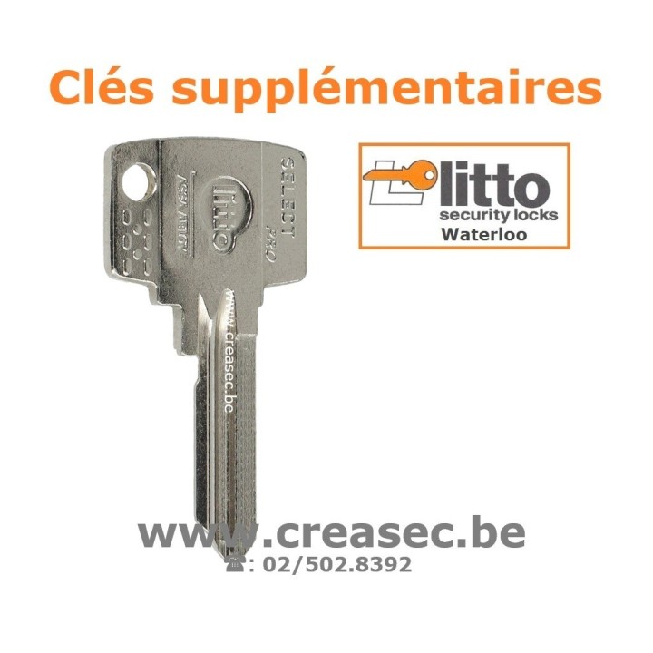 Clé supplémentaire Litto Select