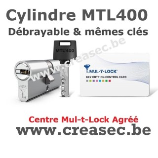 Mul-T-Lock Classic Pro cilinder met kerntrekbeveiliging