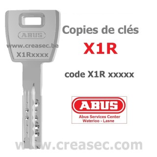 copies de clé abus x1r