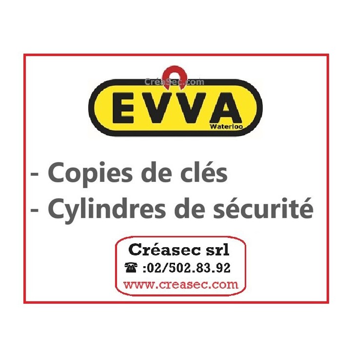 double de Clés EVVA sur carte