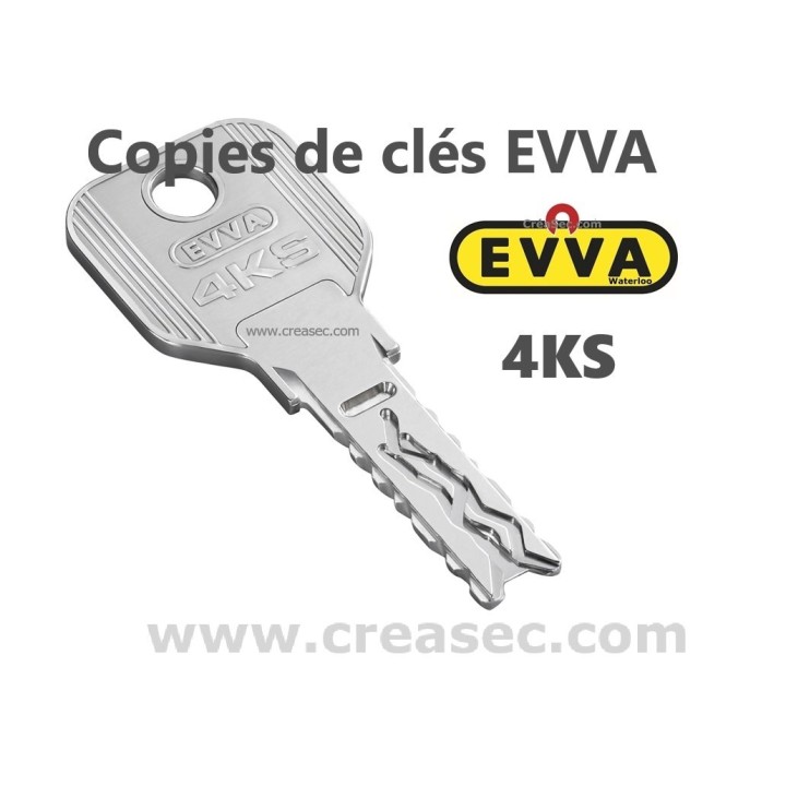 Copie de Clé EVVA 4KS