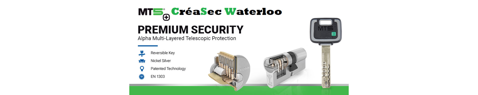 Cylindre Mul-T-Lock MT5+