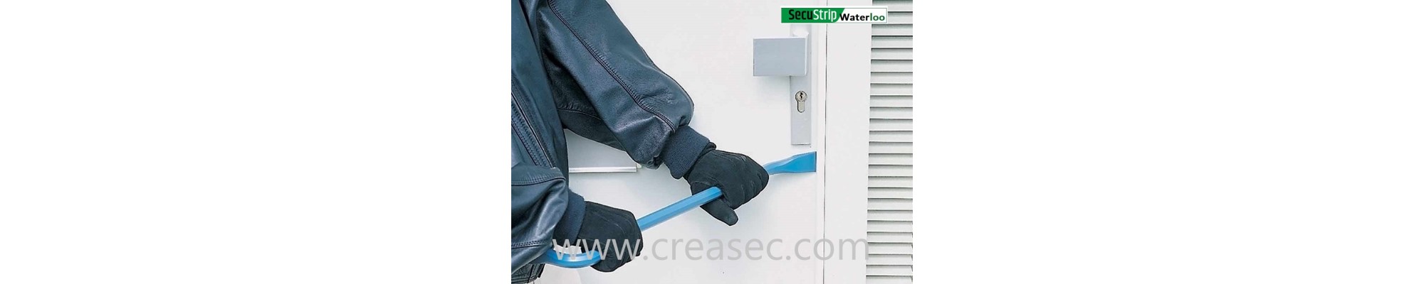 Secustrip pour portes s'ouvrant vers l'intérieur