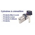 Cremaillère 10 dents